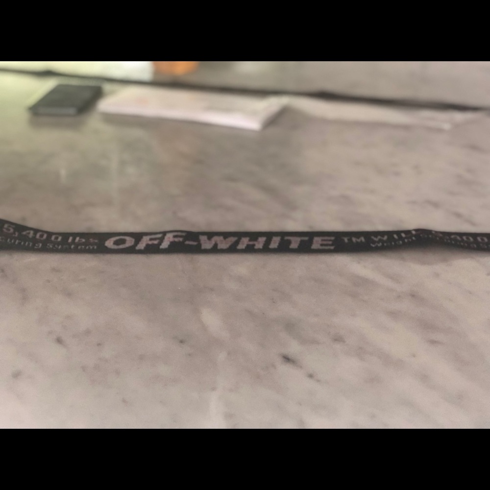 Off white belt